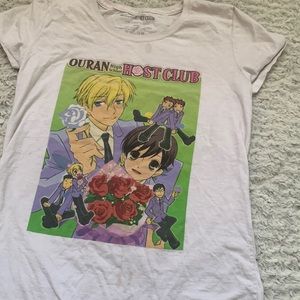 White Ouran High School Host Club Top